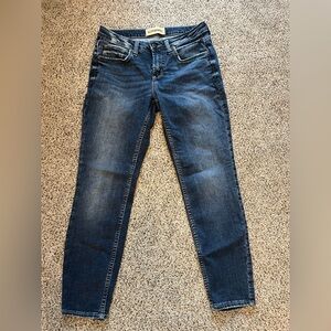 Silver Jeans Women's Dark Blue Skinny Jeans